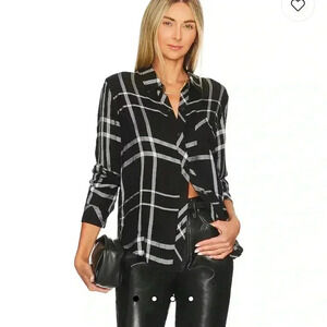 Rails // EUC Button Down in Black